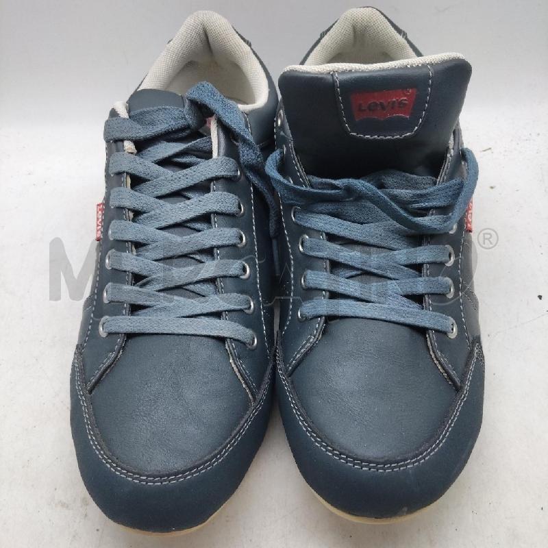 SCARPE UOMO BLU LEVI'S LACCI  | Mercatino dell'Usato Domodossola 1