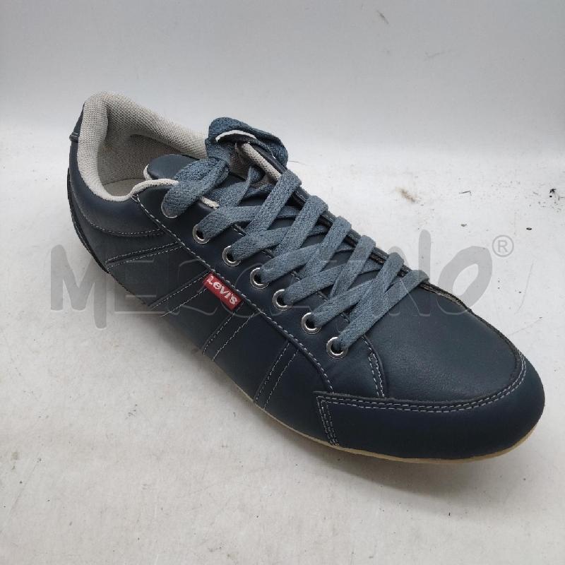SCARPE UOMO BLU LEVI'S LACCI  | Mercatino dell'Usato Domodossola 3