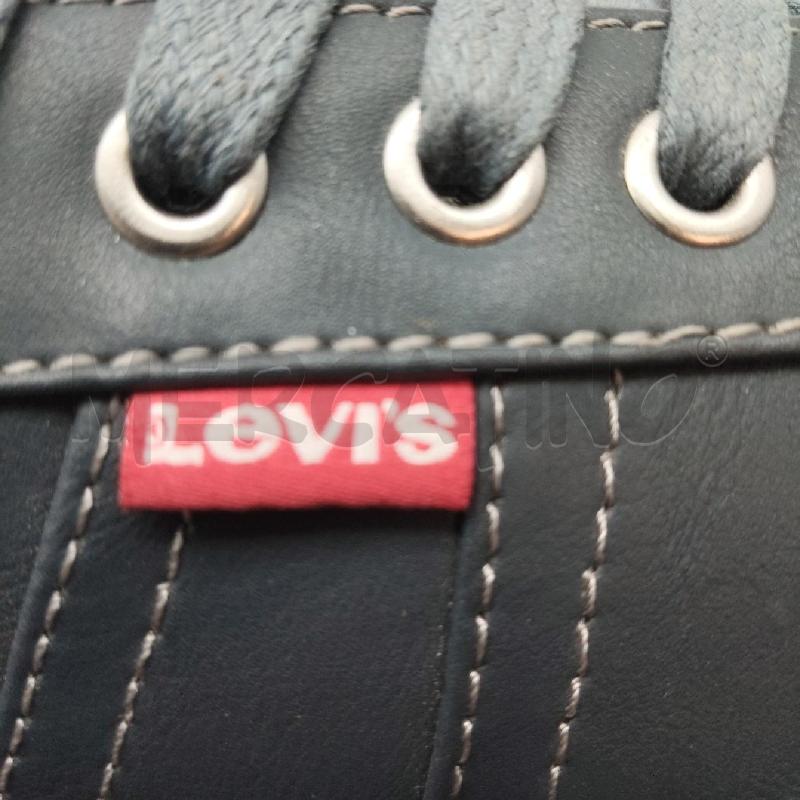 SCARPE UOMO BLU LEVI'S LACCI  | Mercatino dell'Usato Domodossola 4