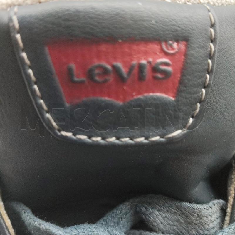 SCARPE UOMO BLU LEVI'S LACCI  | Mercatino dell'Usato Domodossola 5