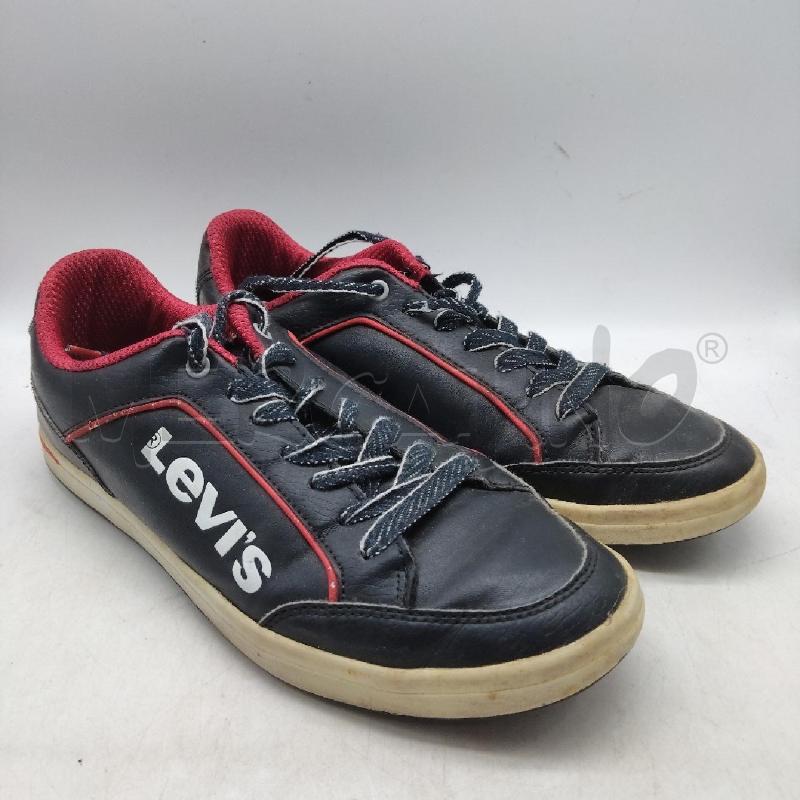 SCARPE UOMO LEVIS NERE 41 | Mercatino dell'Usato Domodossola 1