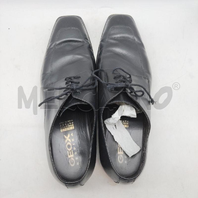 SCARPE UOMO NERE GEOX  | Mercatino dell'Usato Domodossola 3