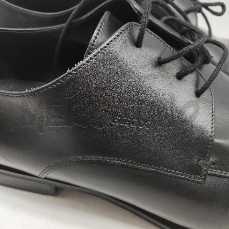 SCARPE UOMO NERE GEOX  | Mercatino dell'Usato Domodossola 3