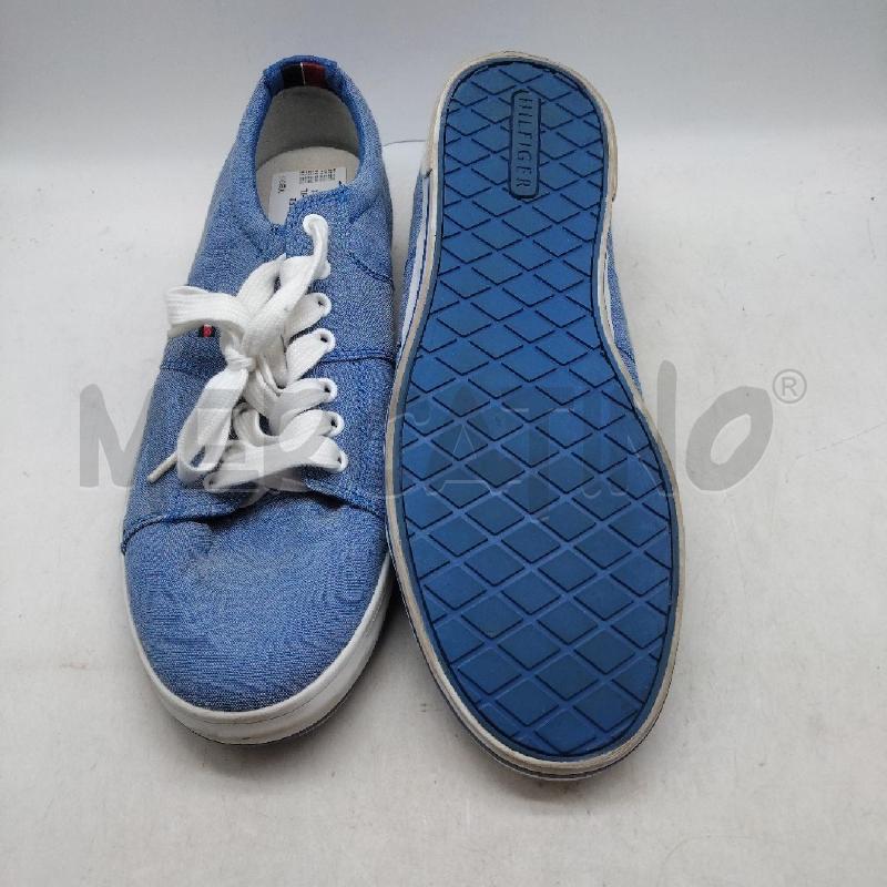 SCARPE UOMO TOMMY HILFINGER AZZURRE LACCI 42 | Mercatino dell'Usato Domodossola 2