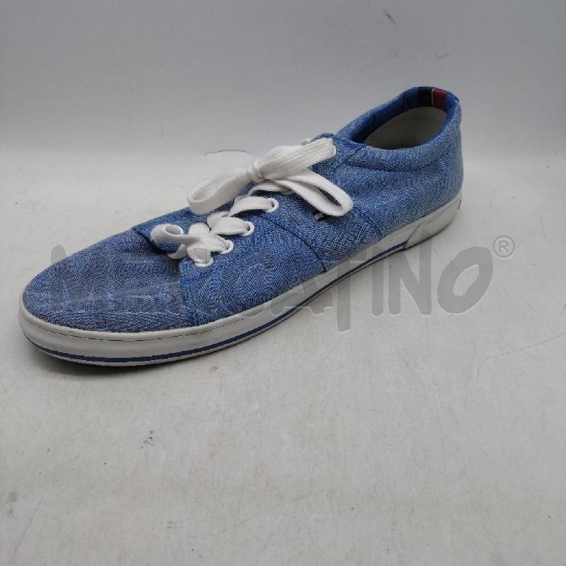 SCARPE UOMO TOMMY HILFINGER AZZURRE LACCI 42 | Mercatino dell'Usato Domodossola 3