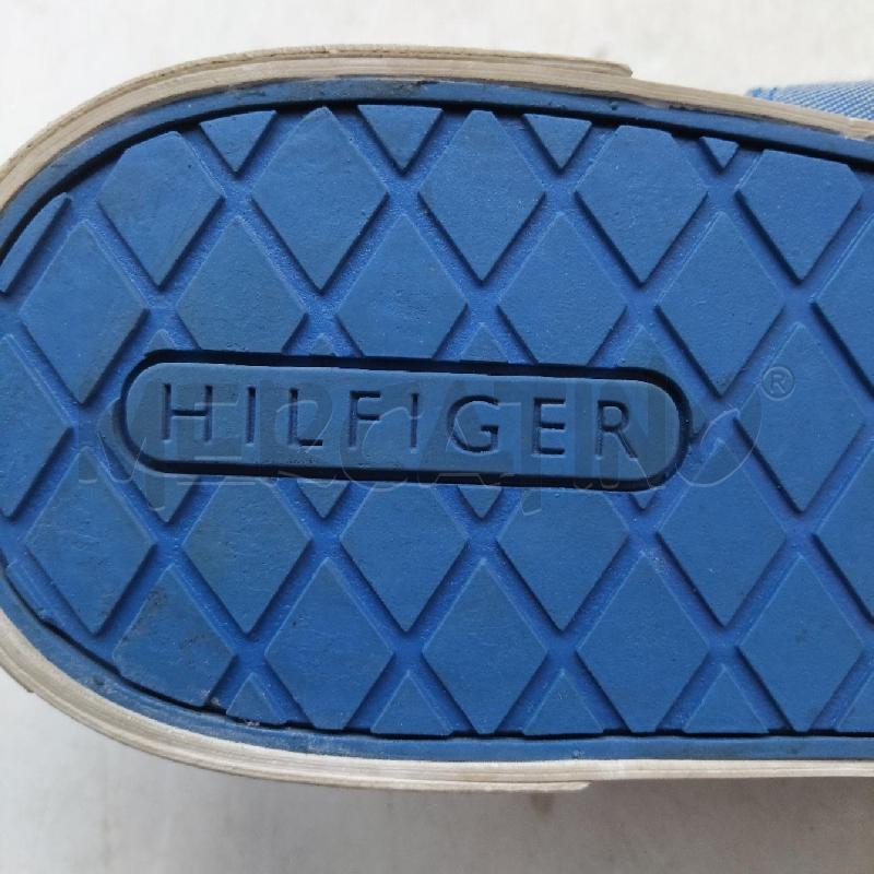 SCARPE UOMO TOMMY HILFINGER AZZURRE LACCI 42 | Mercatino dell'Usato Domodossola 5