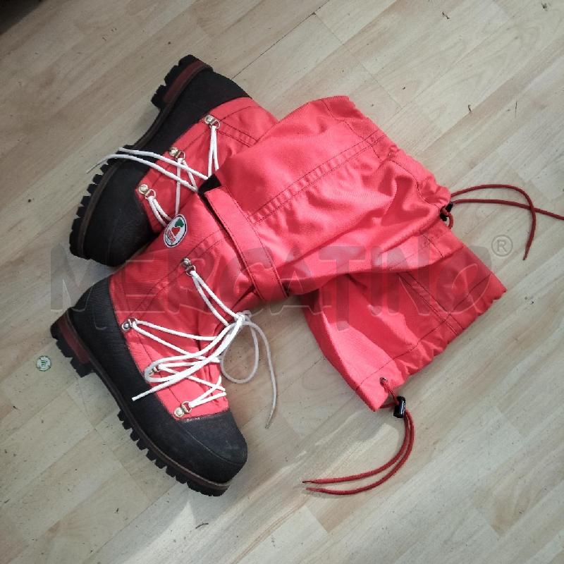 SCARPONI UOMO PER ALTA QUOTA ROSSI NERI VIBRAM | Mercatino dell'Usato Domodossola 4