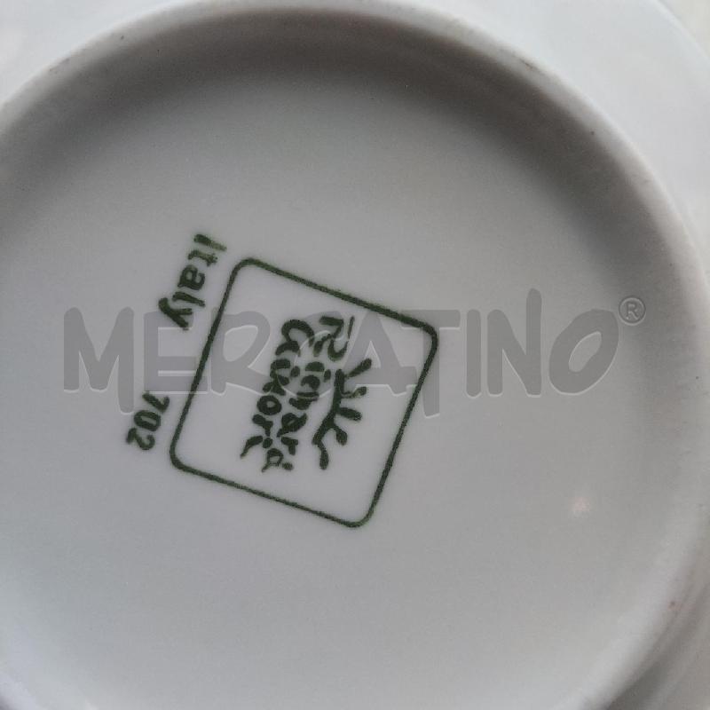 SCODELLE PZ. 8 BIANCHI GRECHE BORDINO BLU RICHARD GINORI  | Mercatino dell'Usato Domodossola 3