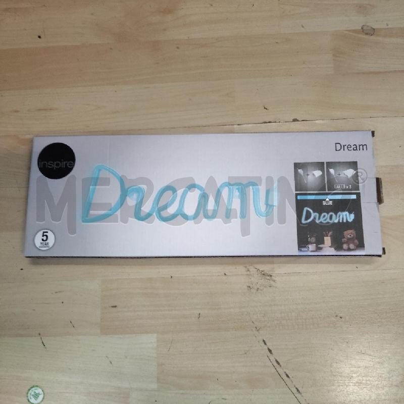 SCRITTA LUMINOSA DREAM | Mercatino dell'Usato Domodossola 1