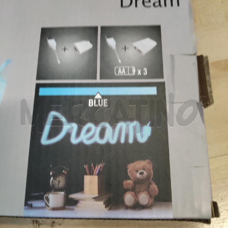 SCRITTA LUMINOSA DREAM | Mercatino dell'Usato Domodossola 2