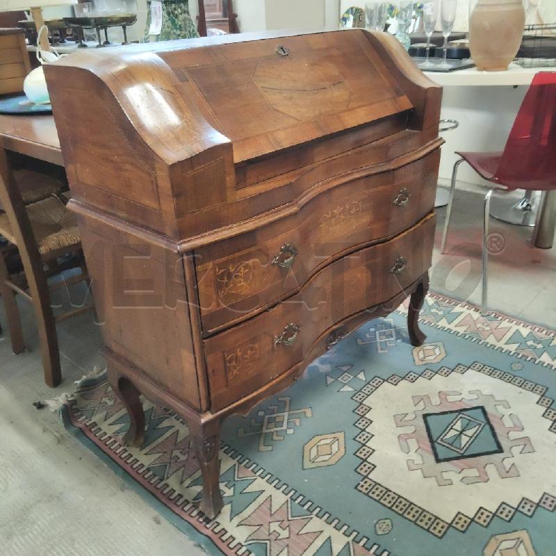 SCRITTOIO LEGNO CON INTARSI | Mercatino dell'Usato Domodossola 2