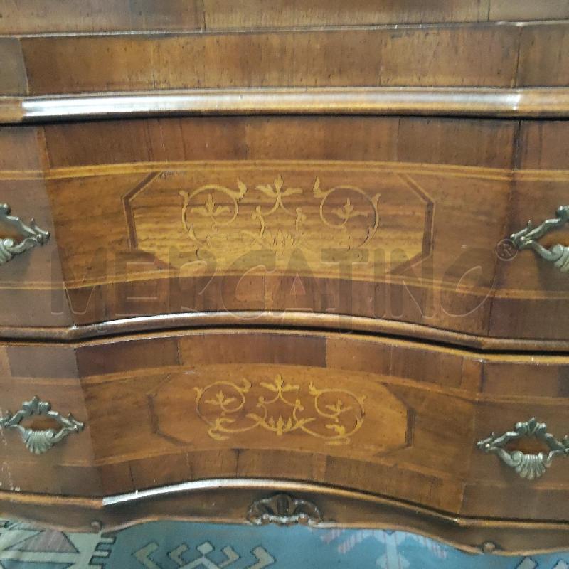 SCRITTOIO LEGNO CON INTARSI | Mercatino dell'Usato Domodossola 3