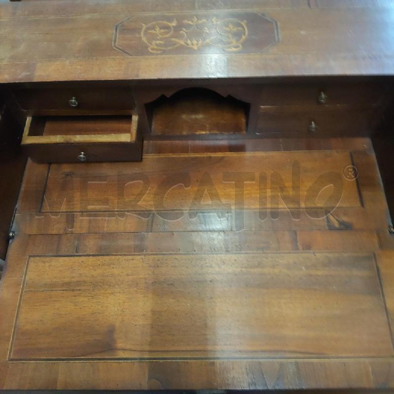 SCRITTOIO LEGNO CON INTARSI | Mercatino dell'Usato Domodossola 5