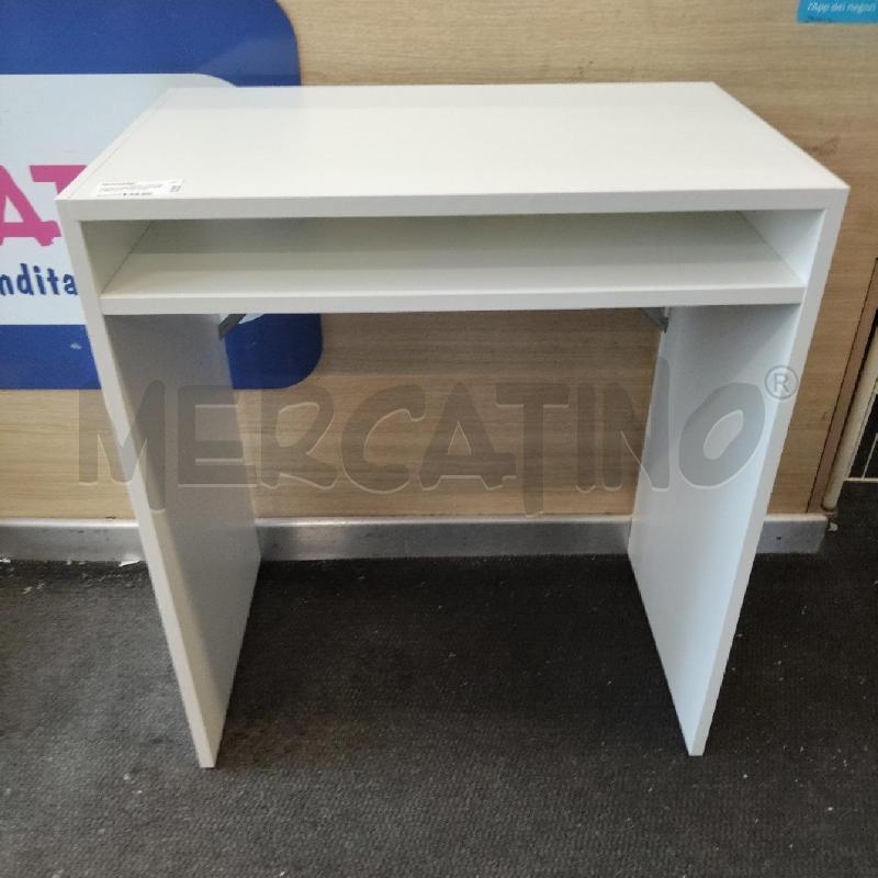 SCRIVANIA PICCOLA IKEA BIANCA CON VANO | Mercatino dell'Usato Domodossola 1