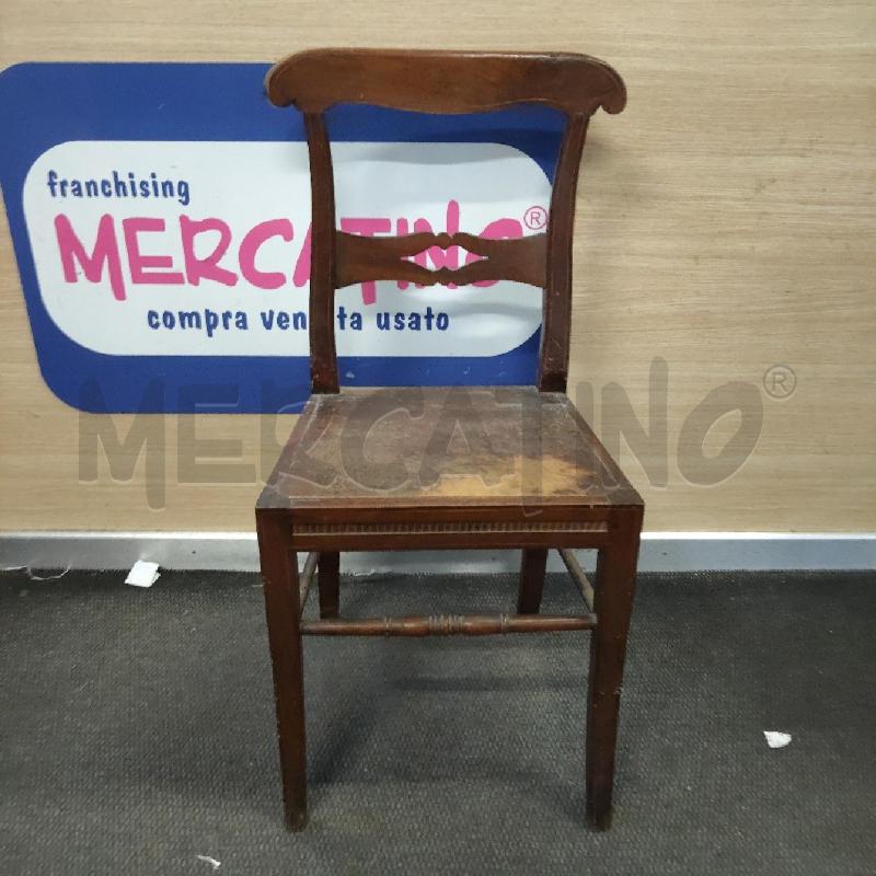 SEDIA LEGNO | Mercatino dell'Usato Domodossola 1