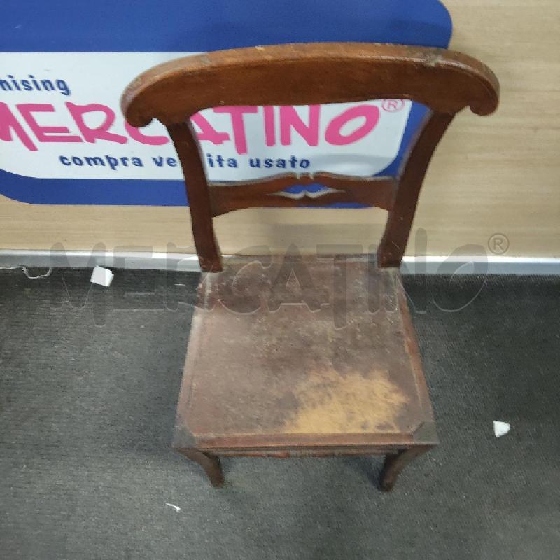 SEDIA LEGNO | Mercatino dell'Usato Domodossola 2