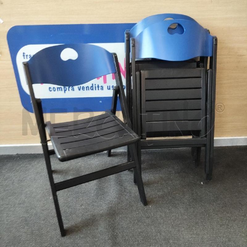 SEDIE PZ. 4 NERE BLU TANDEM | Mercatino dell'Usato Domodossola 1