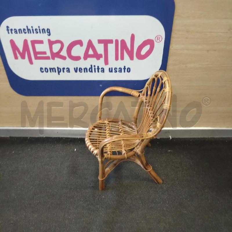 SEGGIOLINA VIMINI  | Mercatino dell'Usato Domodossola 3