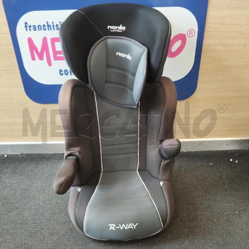 SEGGIOLINO AUTO GRIGIO NERO 15/36 KG NANIA | Mercatino dell'Usato Domodossola 1