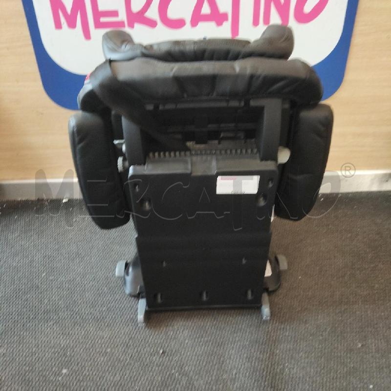 SEGGIOLINO AUTO NERO ROSSO ISOFIX 9/18 SPS | Mercatino dell'Usato Domodossola 3