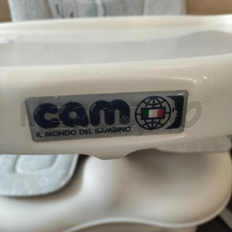 SEGGIOLINO DA PAPPA DA TAVOLO BIANCO CAM | Mercatino dell'Usato Domodossola 2
