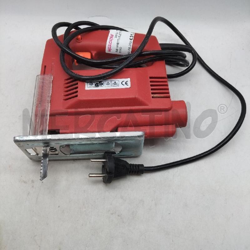 SEGHETTO ELETTRICO ROSSO  | Mercatino dell'Usato Domodossola 1
