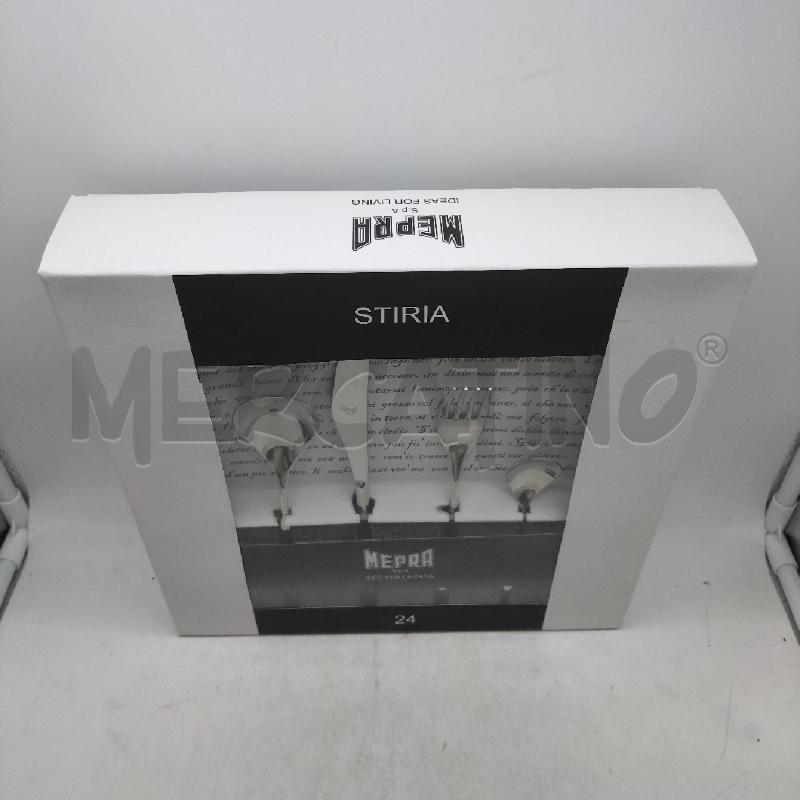 SERVIZIO 24 POSATE MEPRA STIRIA SCATOLA | Mercatino dell'Usato Domodossola 2