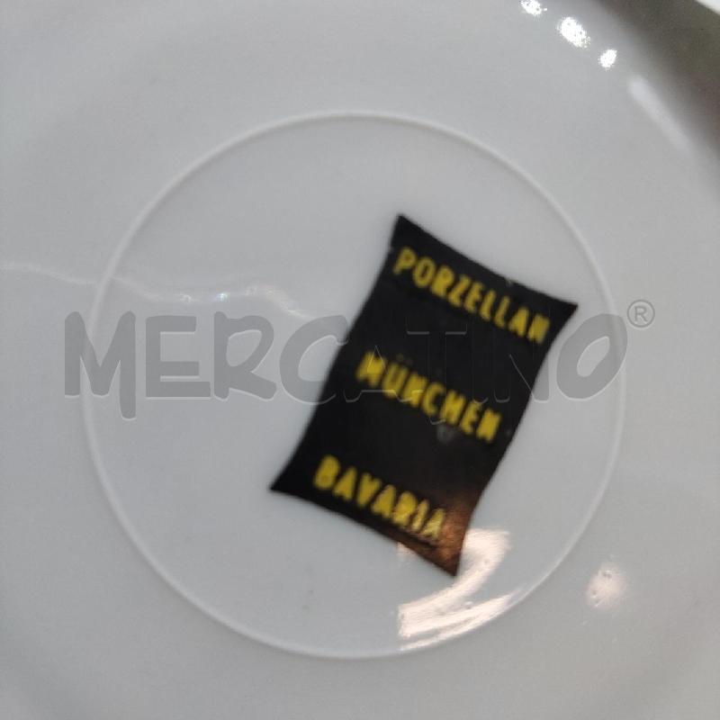 SERVIZIO PIATTI 7 PEZZI CERAMICA VERDE BAVARIA  | Mercatino dell'Usato Domodossola 3