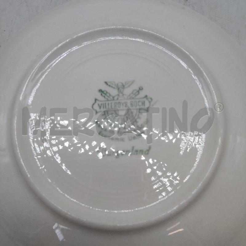SERVIZIO THE PZ 6 VILLEROY & BOCH BLU PARTI SBECCATE | Mercatino dell'Usato Domodossola 5