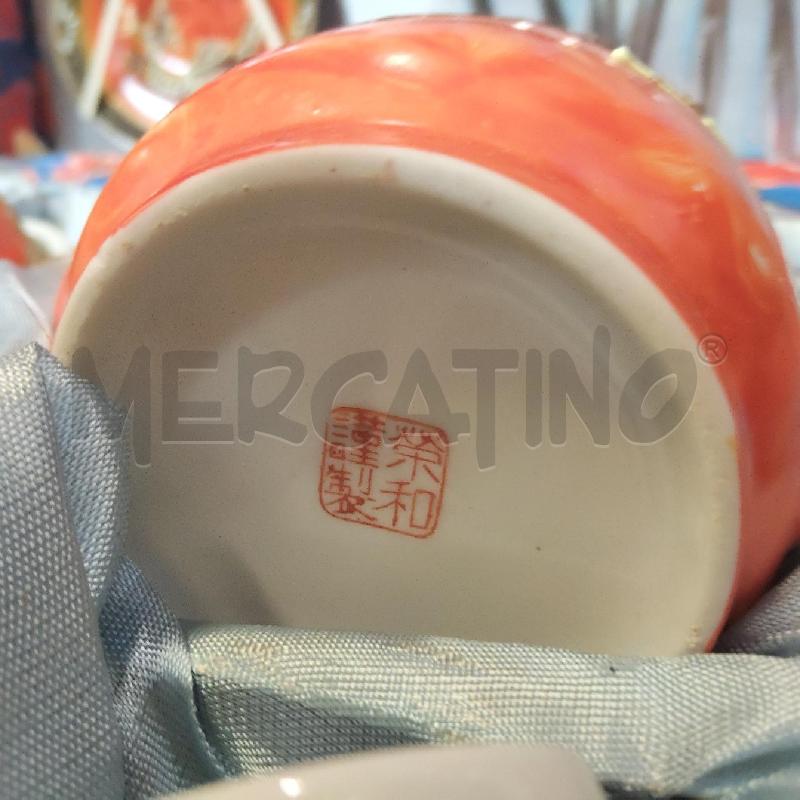 SERVIZI PZ. 12 CAFFE' LATT.ZUCCH.CAFFETT.CUCCH. ARANCIONE ORIENTALE | Mercatino dell'Usato Domodossola 4