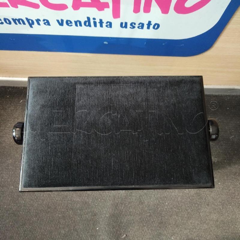 SGABELLO PER PIANOFORTE NERO SEDUTA VELLUTO  | Mercatino dell'Usato Domodossola 3