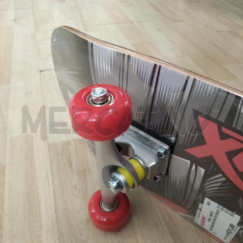 SKATEBOARD RUOTE ROSSE  | Mercatino dell'Usato Domodossola 3