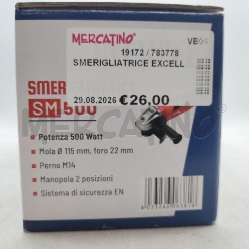 SMERIGLIATRICE EXCELL | Mercatino dell'Usato Domodossola 3