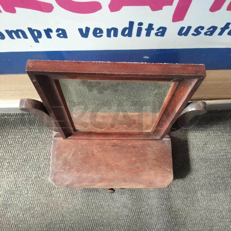 SPECCHIERA LEGNO CON CASSETTO  | Mercatino dell'Usato Domodossola 2