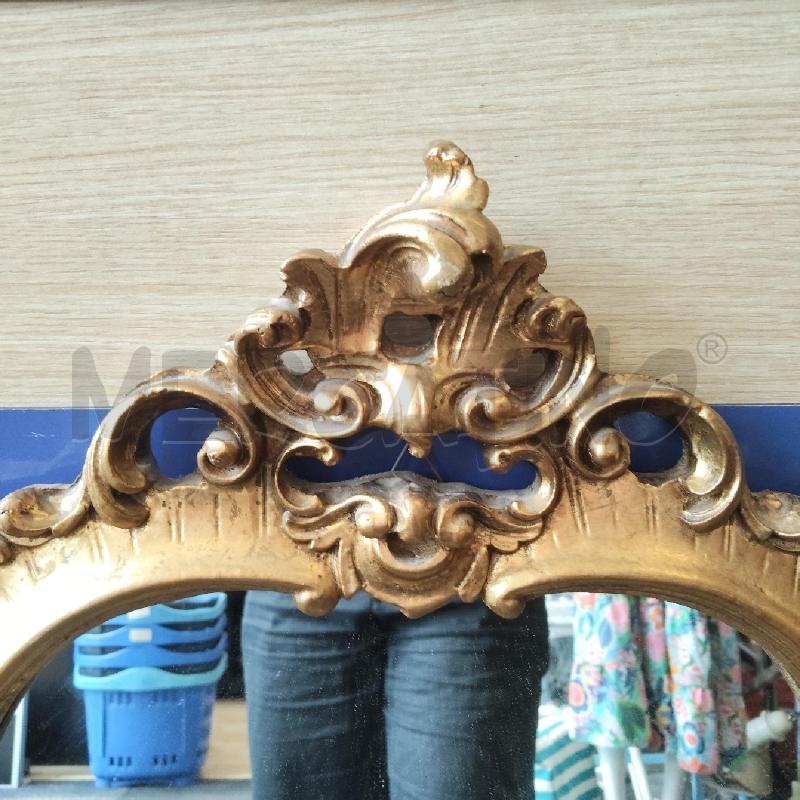 SPECCHIO CORNICE DORATA  | Mercatino dell'Usato Domodossola 2
