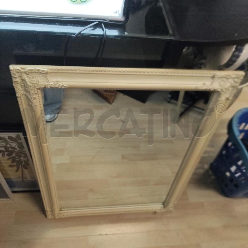 SPECCHIO CORNICE PANNA ANGOLI LAVORATI | Mercatino dell'Usato Domodossola 3