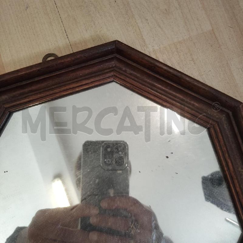 SPECCHIO LGNO PICCOLO ESAGONALE | Mercatino dell'Usato Domodossola 3