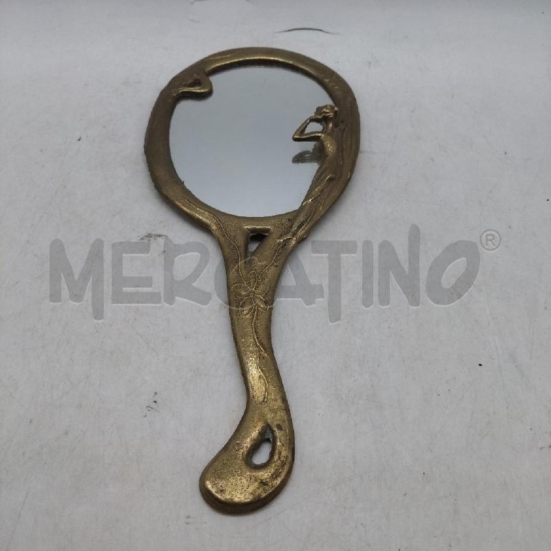 SPECCHIO MANICO OTTONE  | Mercatino dell'Usato Domodossola 1