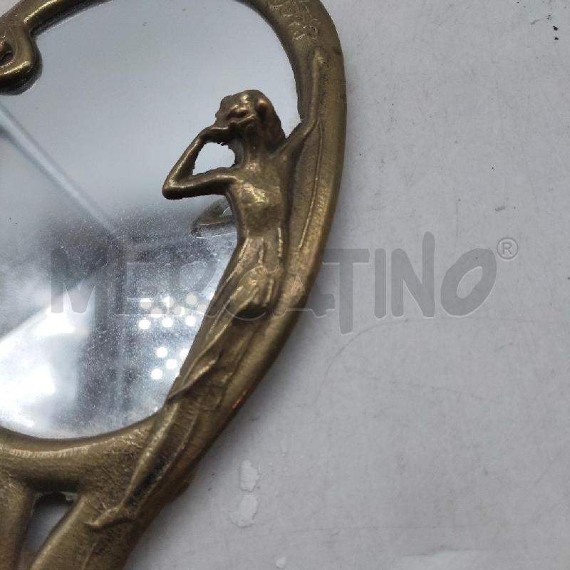 SPECCHIO MANICO OTTONE  | Mercatino dell'Usato Domodossola 2