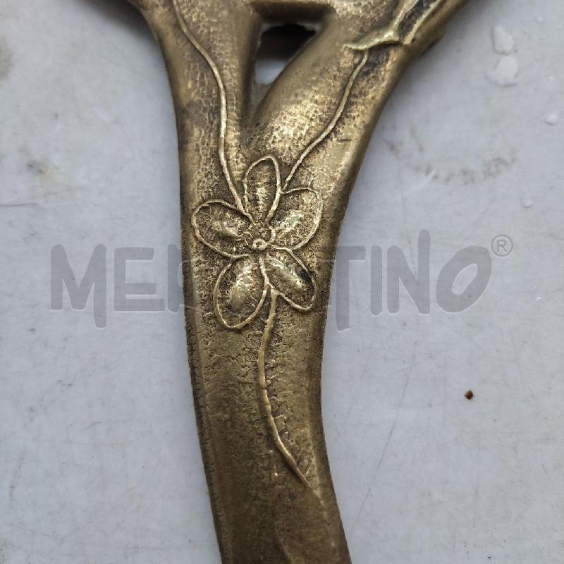 SPECCHIO MANICO OTTONE  | Mercatino dell'Usato Domodossola 3