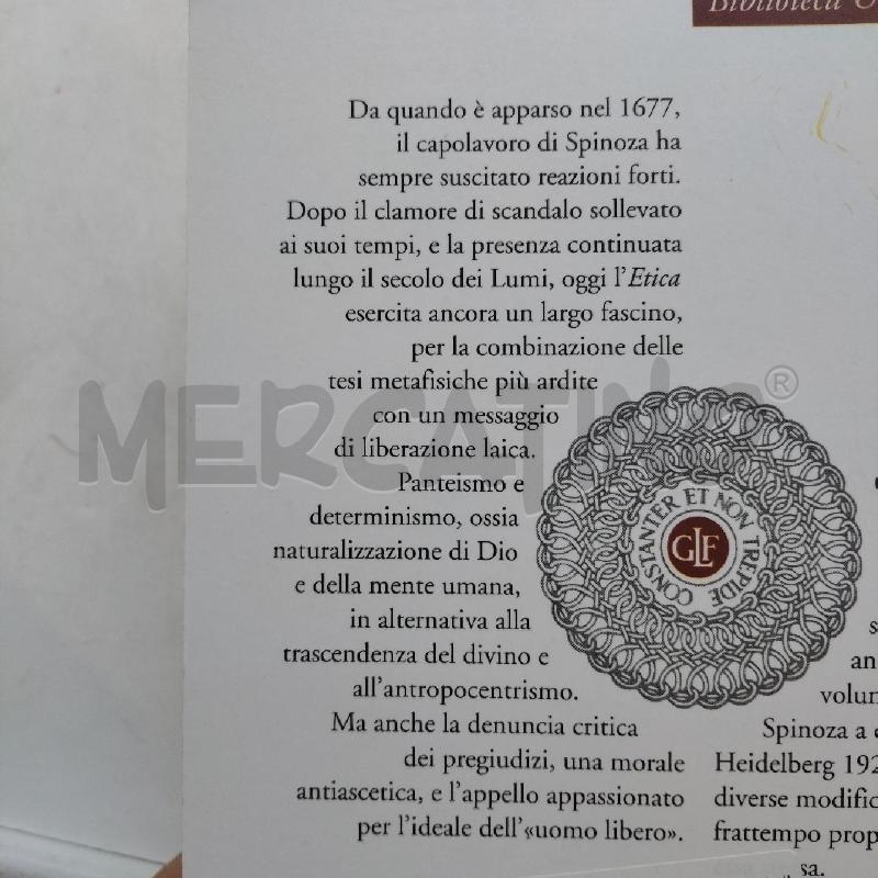 SPINOZA ETICA LANDUCCI | Mercatino dell'Usato Domodossola 3