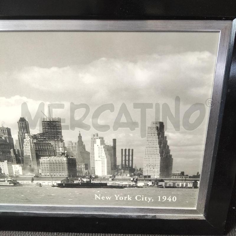 STAMPA NEW YORK CORNICE NERA  | Mercatino dell'Usato Domodossola 2