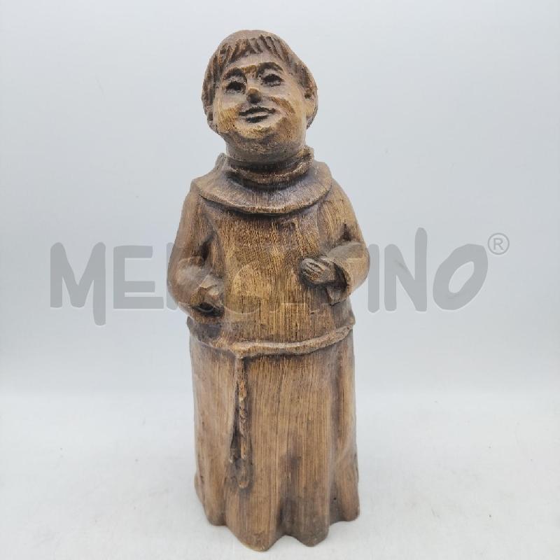 STATUA FRATE IN LEGNO  | Mercatino dell'Usato Domodossola 1