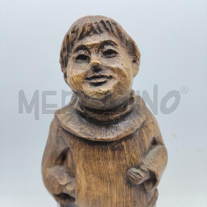 STATUA FRATE IN LEGNO  | Mercatino dell'Usato Domodossola 2