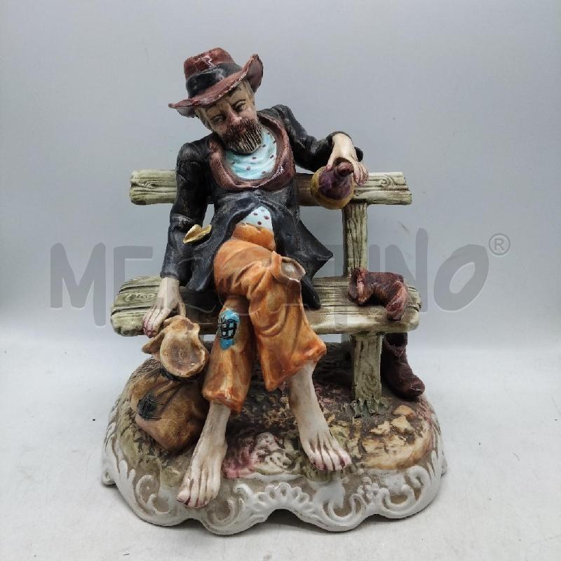 STATUA VECCHIETTO CERAMICA  | Mercatino dell'Usato Domodossola 1