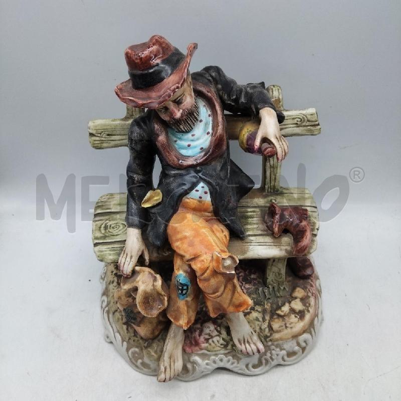 STATUA VECCHIETTO CERAMICA  | Mercatino dell'Usato Domodossola 2
