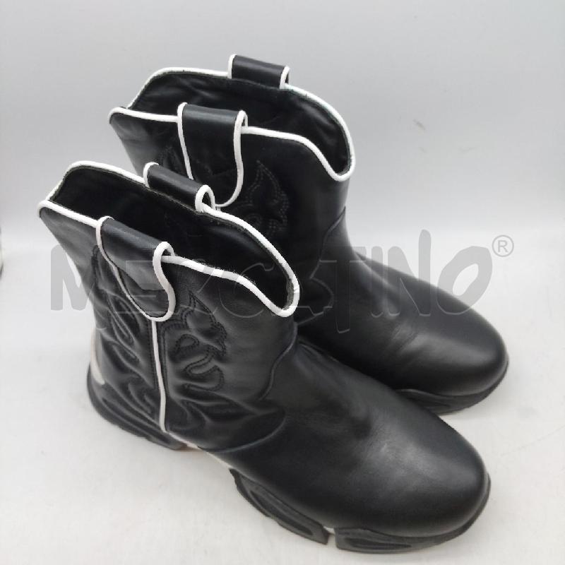 STIVALETTI DONNA NERI BIANCHI TWIN SET | Mercatino dell'Usato Domodossola 2