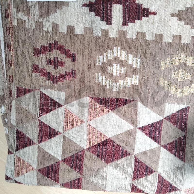 TAPPETO 66X220CM PATTERN GEOMETRICO BEIGE ROSSO MARRONE | Mercatino dell'Usato Domodossola 2