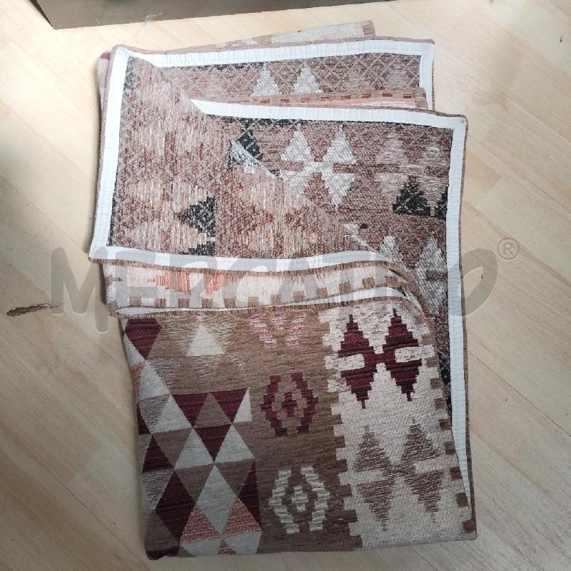 TAPPETO 66X220CM PATTERN GEOMETRICO BEIGE ROSSO MARRONE | Mercatino dell'Usato Domodossola 3