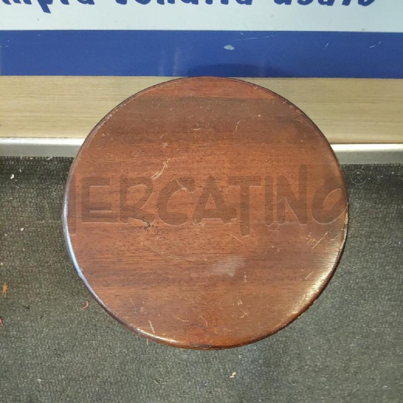 TAVOLINO PICCOLO LEGNO ROTONDO | Mercatino dell'Usato Domodossola 3
